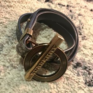 Burberry Leather Belt